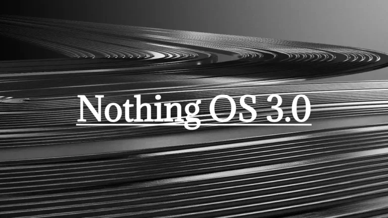 Nothing OS 3.0 Open beta 2 Phone (2a)