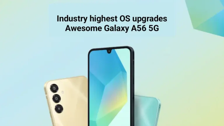 Galaxy A56 software updates