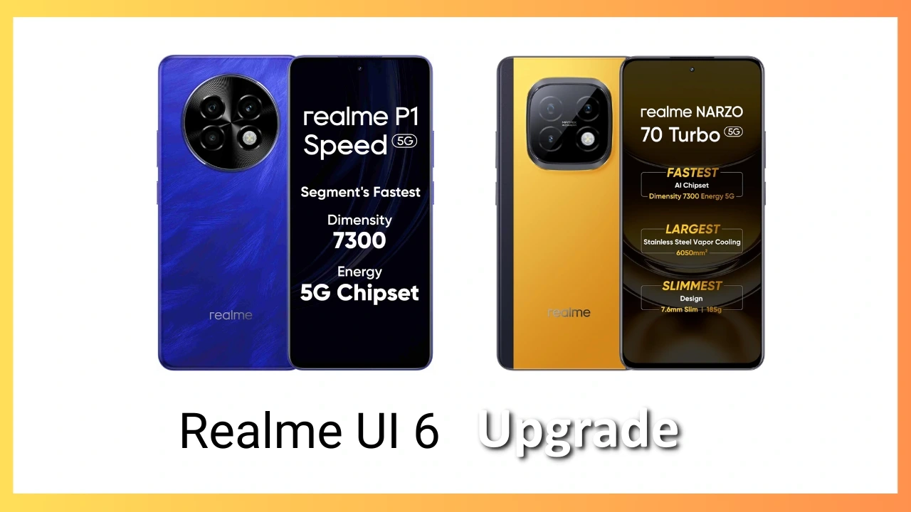 Realme P1 speed and Narzo 70 Turbo